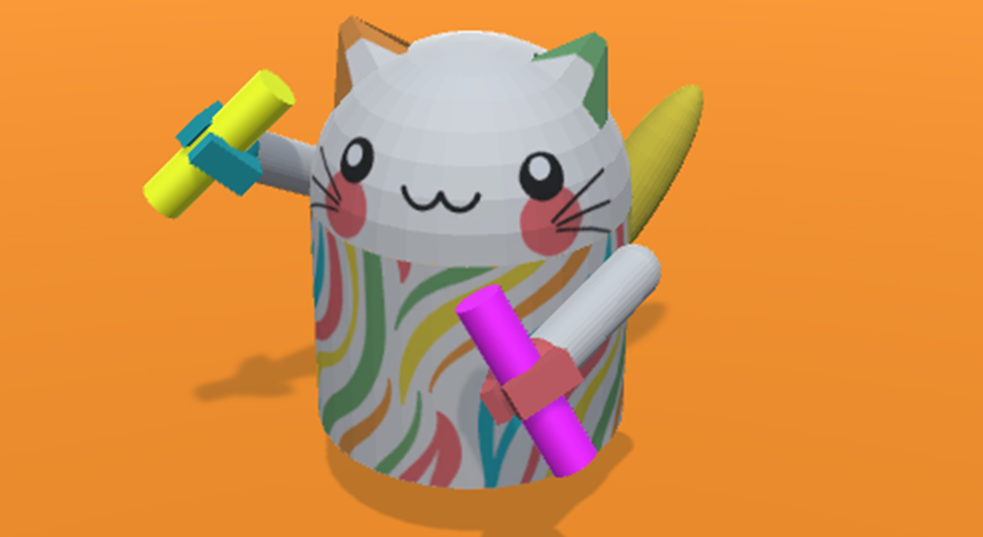Catbot Unity scene